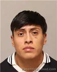 Mugshot of Luis Alberto Villa Mainato booked in Anoka County, Minnesota on August 22, 2026