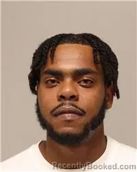 Mugshot of Laquan Pierre Johnson booked in Anoka County, Minnesota on August 23, 2026