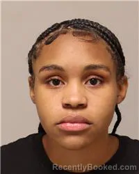 Mugshot of Symara Leecole Redmond booked in Anoka County, Minnesota on August 23, 2026