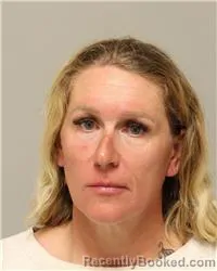 Mugshot of Kimberly Nichole Loger booked in Anoka County, Minnesota on August 23, 2026