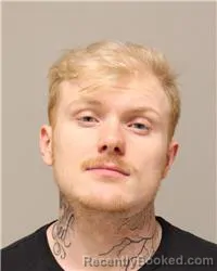 Mugshot of Gage Douglas Johnson booked in Anoka County, Minnesota on August 24, 2026