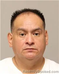 Mugshot of Jorge Hernan Cardenas booked in Anoka County, Minnesota on August 24, 2026