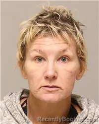 Mugshot of Amanda Joy Olson booked in Anoka County, Minnesota on August 24, 2026