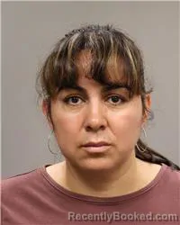 Mugshot of Sandra Liliana Silva Marquez booked in Anoka County, Minnesota on August 24, 2026