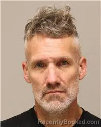 Mugshot of Jeffrey Steven Moe booked in Anoka County, Minnesota on August 24, 2026