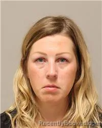 Mugshot of Samantha Lynn Miller booked in Anoka County, Minnesota on August 24, 2026