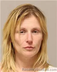 Mugshot of Holly Lynn Strom Mayo booked in Anoka County, Minnesota on September 14, 2026