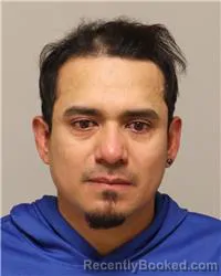Mugshot of Edison Geovanny Campos Guerero booked in Anoka County, Minnesota on September 26, 2026
