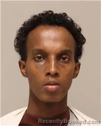 Mugshot of Abbas Shugri Abdi booked in Anoka County, Minnesota on September 30, 2026