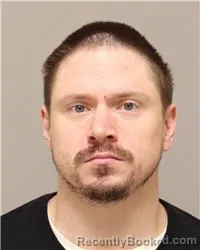 Mugshot of Nicholas Donald Dellich booked in Anoka County, Minnesota on October 1, 2026