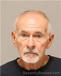 Mugshot of John Laurence Rasmussen booked in Anoka County, Minnesota on October 3, 2026