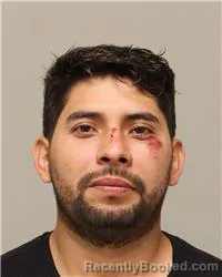 Mugshot of Diego A Silva Medrano booked in Anoka County, Minnesota on October 4, 2026