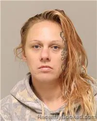 Mugshot of Emily Rose Gideo booked in Anoka County, Minnesota on October 4, 2026