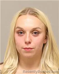 Mugshot of Chloe Ann Cantlon booked in Anoka County, Minnesota on October 7, 2026