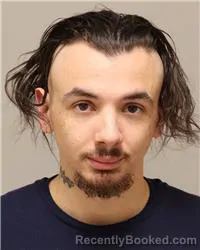 Mugshot of Nathan Marcos Martez Munoz booked in Anoka County, Minnesota on October 7, 2026