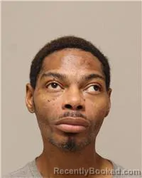Mugshot of Marcus Derrell Harmon booked in Anoka County, Minnesota on October 7, 2026