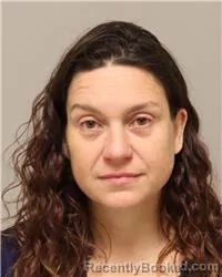 Mugshot of Angela Kay Hansen booked in Anoka County, Minnesota on October 8, 2026