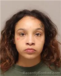 Mugshot of Aliyah Ahmbra Gardner booked in Anoka County, Minnesota on October 8, 2026