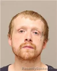 Mugshot of Corey Jacob Spah booked in Anoka County, Minnesota on October 8, 2026