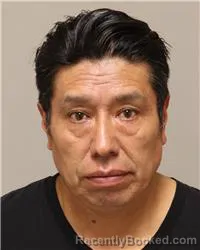 Mugshot of Luis Angel Chiqui Jara booked in Anoka County, Minnesota on October 8, 2026