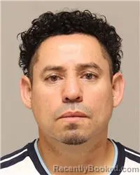 Mugshot of Edwin Omar Moncada Izaguirre booked in Anoka County, Minnesota on October 10, 2026