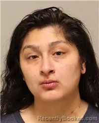 Mugshot of Luz Elena Montanez Alvarado booked in Anoka County, Minnesota on October 11, 2026