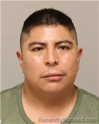 Mugshot of Xavier Dario Carchi Chavez booked in Anoka County, Minnesota on October 12, 2026