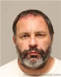 Mugshot of Michael Kenneth Volner booked in Anoka County, Minnesota on October 14, 2026