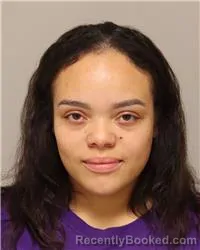 Mugshot of Briana Kristina Valencia-Hodges booked in Anoka County, Minnesota on October 14, 2026