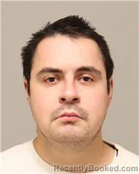 Mugshot of Zachary Ciano Nevarez booked in Anoka County, Minnesota on October 16, 2026