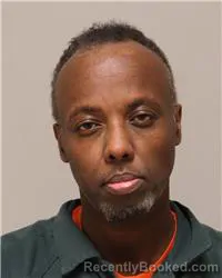 Mugshot of Mohamed Ali Farah booked in Anoka County, Minnesota on October 17, 2026