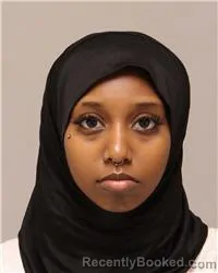 Mugshot of Mahfuza Bashir Abdulkarim booked in Anoka County, Minnesota on October 18, 2026