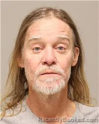 Mugshot of David Eric Johnson booked in Anoka County, Minnesota on October 18, 2026