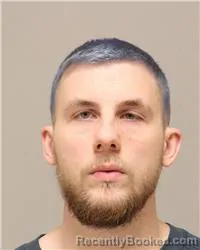 Mugshot of Tate Jeffrey Spiegelberg booked in Anoka County, Minnesota on October 18, 2026