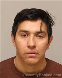 Mugshot of Jhonny Patricio Calle Chuqui booked in Anoka County, Minnesota on October 19, 2026