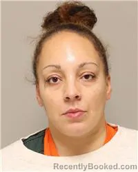 Mugshot of Brittany Oresha Thompson booked in Anoka County, Minnesota on October 19, 2026