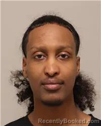 Mugshot of Zaid Abdirahman Abdullahi booked in Anoka County, Minnesota on October 21, 2026