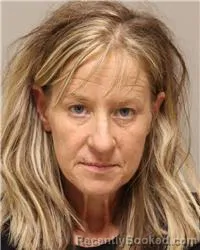Mugshot of Heather Diane Rasmussen booked in Anoka County, Minnesota on October 22, 2026