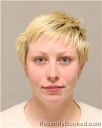 Mugshot of Zyla Violet Thompson booked in Anoka County, Minnesota on October 25, 2026