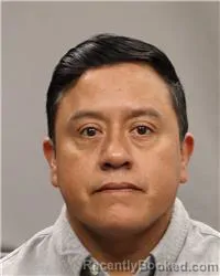 Mugshot of Diego Armando Chicaiza Gualan booked in Anoka County, Minnesota on October 26, 2026
