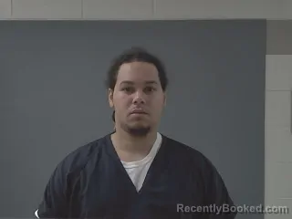 Mugshot of NICHOLAS BYRON ROUNDTREE booked in Benton County, Minnesota on July 22, 2026