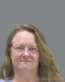 Mugshot of Shannon Jo Cox booked in Blue Earth County, Minnesota on August 11, 2026