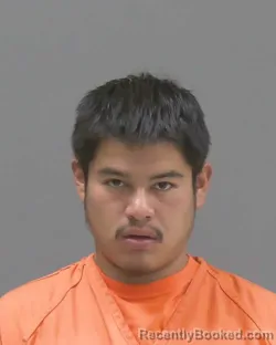 Mugshot of Jonathan Alberto Franco booked in Blue Earth County, Minnesota on September 19, 2026