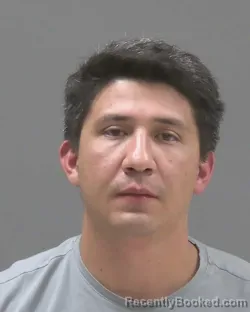Mugshot of Cristian Alejandro Garcia Ramirez booked in Blue Earth County, Minnesota on September 20, 2026
