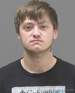Mugshot of Branden Anthony Hendrickson booked in Blue Earth County, Minnesota on July 21, 2026