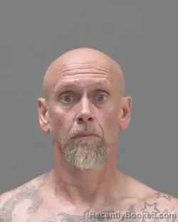 Mugshot of Gregg Allen Pagel booked in Blue Earth County, Minnesota on July 21, 2026