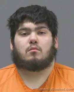 Mugshot of Jesus Enrique Padilla Cardenas booked in Blue Earth County, Minnesota on October 9, 2026