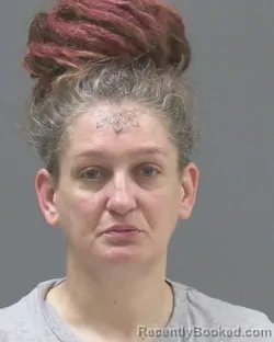 Mugshot of Jessica Lynn Pasch booked in Blue Earth County, Minnesota on August 19, 2026