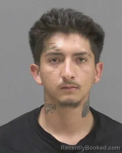 Mugshot of Luis Jesus Ramirez Andrade booked in Blue Earth County, Minnesota on August 12, 2026