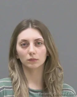 Mugshot of Hannah Michelle Clara Ulmen booked in Blue Earth County, Minnesota on October 7, 2026